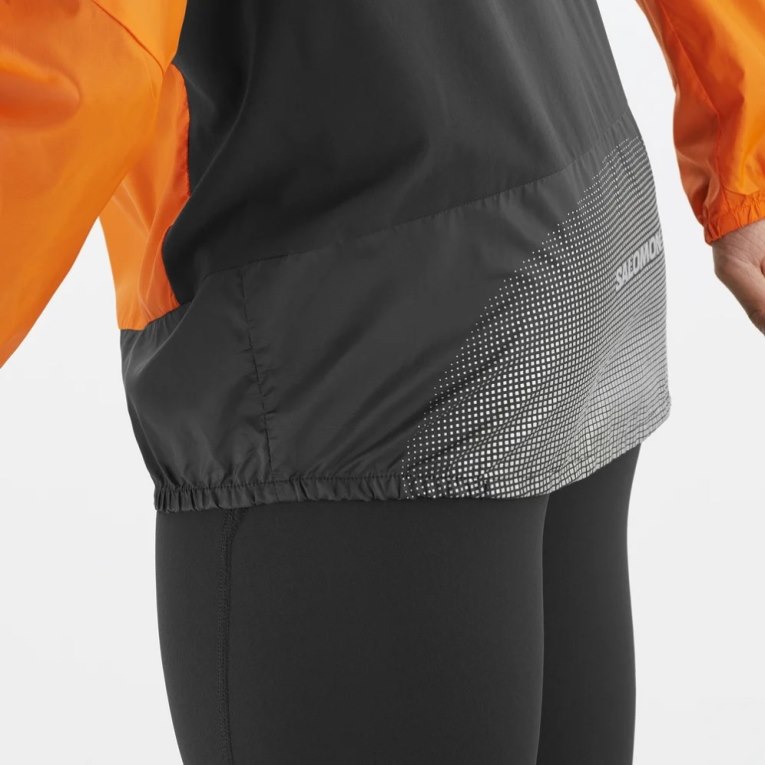 Salomon Bonatti Cross Men's Windbreaker Orange | CA 81L24